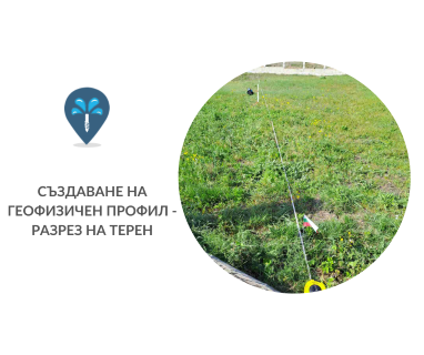 Геофизично проучване на вода с георадари преди изграждане на сондаж за вода в имот за Захари Стояново 9671 с адрес Захари Стояново община Шабла област Добрич, п.к.9671.